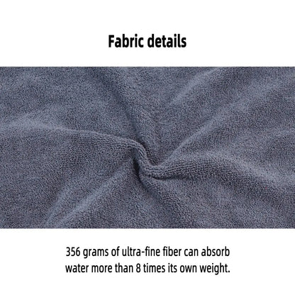 Quick-Drying Pet Bath Robe with Hook & Loop Fastener - Soft and Comfortable Grooming Towel for Dogs and Cats - Ideal Valentine's Day Gift