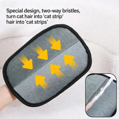 SEAMIND PET Hair Remover Electrostatic Gloves for Dogs & Cats - Pet Hair Remover Mitt, Removes Loose Fur & Shedding Hair, Gentle Massage Brush, Reduces Fur on Furniture & Clothes (1 Pair) #Summervibes #Petlovers